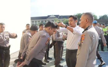 Jelang HUT Bhayangkara Ke-80, Sipropam Polres Bima Kota Gelar Opsgaktiblin terhadap Personel
