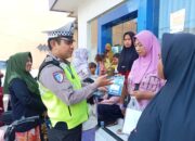 Edukasi dan Pendekatan Humanis, Melalui “Program Satlantas Menyapa” Satlantas Polres Bima Kabupaten Imbau Warga Tertib Berlalulintas