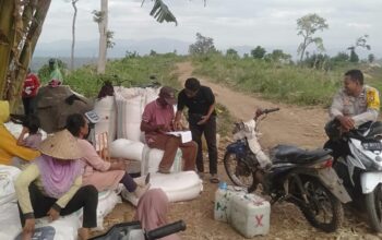 BHABINKAMTIBMAS DESA SANEO LAKSANAKAN SAMBANG PETANI JAGUNG, DUKUNG PROGRAM KETAHANAN PANGAN NASIONAL