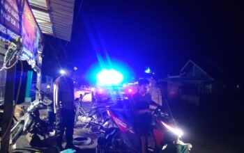 Patroli KRYD Rinjani Presisi Blue Light, Polsek Wawo Jaga Harkamtibmas Tetap Kondusif