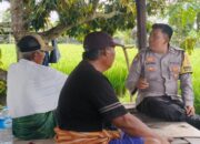 Polsek Labuapi Gerakkan Ketahanan Pangan Mandiri Lewat Pemanfaatan Pekarangan Warga