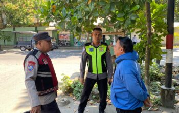 Polsek Bayan Gelar Patroli Sekaligus Imbau Warga Waspada Kejahatan 3C
