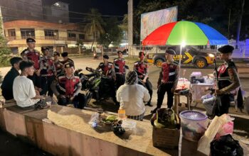 Patroli Blue Light Sat Samapta Polres Bima Kota Ciptakan Rasa Aman dan Antisipasi Gangguan Kamtibmas