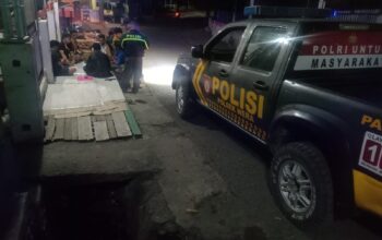 Antisipasi Kejahatan 3C, Polsek Wera Intensifkan Patroli Blue Light dan Dialogis di Wilayah Hukum Polsek