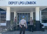 Tingkatkan Keamanan Wilayah, Polsek Sekotong Pantau Depot LPG dan Sektor Perbankan