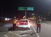 Antisipasi Gangguan Kamtibmas, Satlantas Polres Lombok Barat Gelar Patroli Rutin di Lokasi Strategis