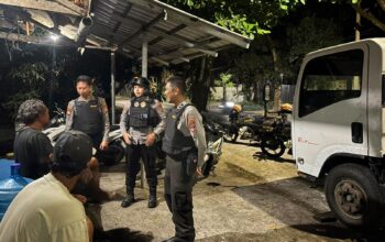 Jaga Kamtibmas Kondusif, Tim Patroli Presisi Polres Lombok Barat Sasar Titik Rawan di Kecamatan Lembar