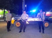 Pastikan Sitkamtimas di wilayah hukumnya aman dan Cegah Potensi Kriminalitas Polsek Woha Gelar Patroli KRYD Malam Hari