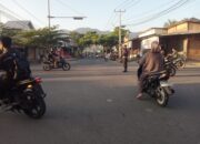 Polsek Pemenang Gelar Kegiatan Rawan Pagi di Simpang 4 Pemenang