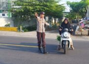 Polsek Gangga Laksanakan Giat Rawan Pagi di S4 Pasar Umum Gondang
