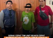 GERAK CEPAT TIM UNIT REAKSI CEPAT RESMOB POLRES LOMBOK TIMUR TANGKAP PELAKU CURAS ALFAMART DAN INDOMART AIKMEL