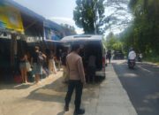 Polsek Kayangan Gelar Rawan Pagi dan Pengaturan Lalin di Rest Area Kayangan