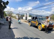 Patroli Rutin, Polsek Woha Sambangi Tempat Keramaian Hingga Pemukiman Warga
