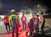 Cegah Potensi Gangguan Kamtibmas di Malam Hari, Piket Pamapta Polres Bima Kabupaten Optimalkan Patroli KRYD