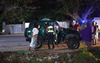 Satlantas Polres Bima Kabupaten, Evakuasi Korban Meninggal Dunia Akibat Lakalantas Ganda di Desa Rabakodo