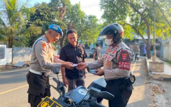Sipropam Polres Dompu Gelar Gaktibplin, Wujudkan Disiplin dan Profesionalisme Personel