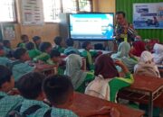 Kenalkan Rambu dan Rumus 4T, Sat Lantas Polres Lombok Barat Edukasi Siswa SDN 01 Cendi Manik