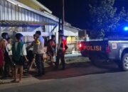 Patroli Blue Light Polsek Lambu Intensif, Imbau Warga Jaga Kondusivitas Kamtibmas