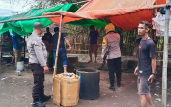 Respons Cepat Informasi Warga, Polsek Asakota Bubarkan Judi Sabung Ayam di Lewijambu dan Jatibaru