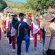 Menyambut HUT RI Ke-81, Polsek Tambora Latih Pasukan Pengibar Bendera Paskibraka