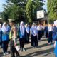 Satlantas Polres Lombok Barat Latih Pelajar SMPN 1 Labuapi Jadi Pelopor Keselamatan Lalu Lintas
