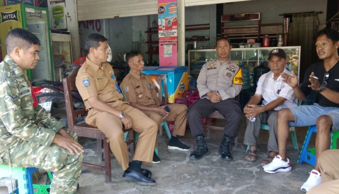 Pastikan Distribusi Tepat Sasaran, Bhabinkamtibmas Polres Bima Kota Cek Pangkalan LPG 3 Kg