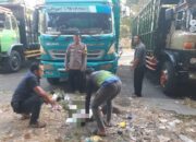 Pria Tanpa Identitas Ditemukan Tergeletak di Terminal Pancor, Polsek Selong Lakukan Olah TKP