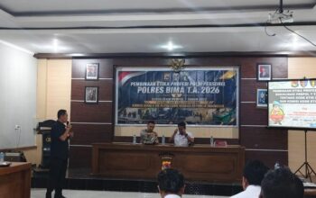 Bid Propam Polda NTB Menggelar Sosialisasi Perpol No 7 Tahun 2022 dan Pembinaan Etika Profesi Polri di Mapolres Bima Kabupaten