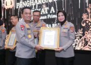 Torehkan Prestasi Gemilang di Ajang Rakernis Polda NTB, Polres Sumbawa Terima Penghargaan Pelayanan Prima Kapolri