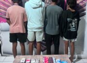 Empat Pemuda Diduga Terlibat Curat Diamankan Tim Opsnal Satreskrim Polres Bima Kota