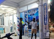 Polsek Pemenang Gelar Patroli Dialogis di Kantor Bank BRI Unit Pemenang