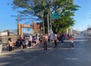 Amankan Semarak HUT RI ke-81, Polsek Empang Kawal Ketat Lomba Lari Marathon Tingkat SD dan Umum