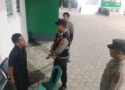 Polsek Pemenang Laksanakan Patroli Objek Vital di Bank NTB Syariah Unit Pemenang