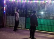 Polsek Gangga Gelar Patroli Dini Hari Antisipasi 3C di Desa Gondang