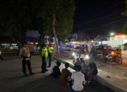 POLRES DOMPU GELAR PATROLI CIPTA KONDISI, SASAR GENERASI MUDA DAN ANTISIPASI GANGGUAN KAMTIBMAS