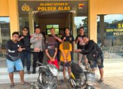 Polsek Utan Bersama Opsnal Polres Sumbawa Bekuk Dua Terduga Pelaku Curanmor Lintas Kecamatan