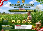 Polsek Jatirogo Turun ke Lahan produktif Desa Jombok Wujudkan Dukungan Astacita Swasembada Pangan