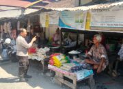 Ciptakan Rasa Aman, Polsek Sumbawa Gelar Patroli Harkamtibmas dan Pengaturan Lalu Lintas di Pasar Seketeng