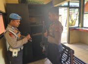 Propam Polres Lombok Utara Periksa Inventaris Senpi Penjagaan, Pastikan Lengkap dan Terkendali