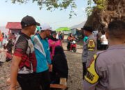 Polsek Kempo Amankan Pembukaan Lomba Perahu Dayung Tingkat Kabupaten Dompu