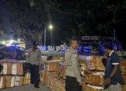 Cegah Gangguan Kamtibmas, Piket Polsek Labuhan Badas Gelar Patroli Blue Light di Permukiman hingga Objek Vital