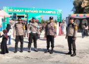 Polsek Asakota Hadir Berikan Rasa Aman di Tengah Wisuda Universitas Muhammadiyah Bima