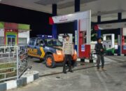 Polsek Praya Barat Daya Patroli SPBU, Antisipasi 3C dan Gangguan Kamtibmas