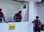 Libur Tanggal Merah, Sat Samapta Polres Sumbawa Barat Patroli Kantor Kejaksaan