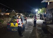 Polsek Pringgarata Tingkatkan Patroli Malam, Sasar Perkampungan Warga