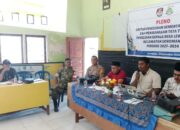 Bhabinkamtibmas Polsek Soromandi Gelar Pengamanan rapat Pleno Daftar Pemilihan Sementara(DPS) Desa Lewintana