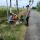 Wujudkan Ketahanan Pangan, Polsek Tambakboyo Sambangi Petani Jagung Saat Istirahat
