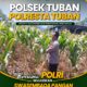 POLSEK KEREK LAKSANAKAN PEMANTAUAN TANAMAN JAGUNG DI DESA BINAAN, DEMI DUKUNG KETAHANAN PANGAN