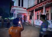 Panel Listrik Meledak di Kantor DPRD Kota Bima, Sat Reskrim Lakukan Olah TKP