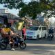 Personel BKO Polda NTB Bersama Sat Samapta Polres Bima Kota Laksanakan Gatur Pagi
